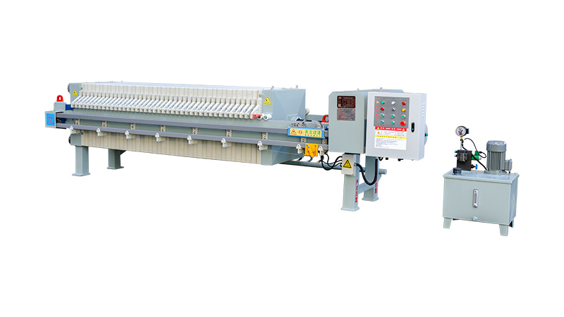 800型 程控自動隔膜壓濾機